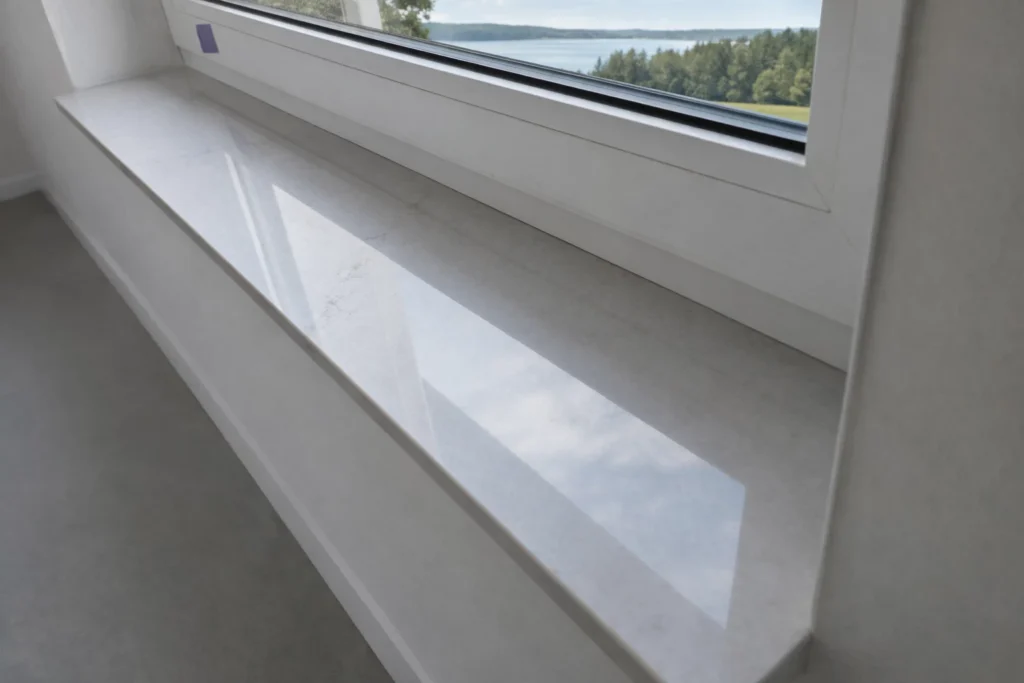 parapet wewnętrzny technistone mistral white kiełczów wrocław